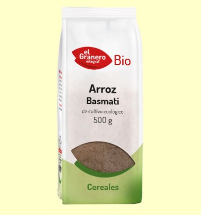 Arroz Basmati Bio - El Granero - 500 gramos