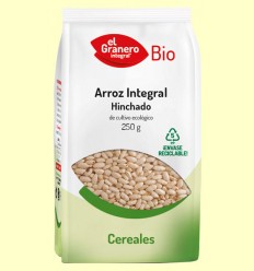Arroz Integral Hinchado Bio - El Granero - 250 gramos