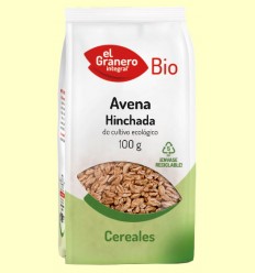 Avena Hinchada Bio - El Granero - 100 gramos