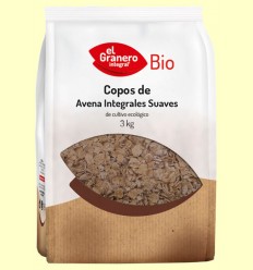 Copos Suaves de Avena Integral Bio - El Granero - 3 kg