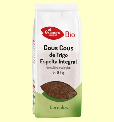 Cous Cous de Trigo Espelta Integral Bio - El Granero - 500 gramos