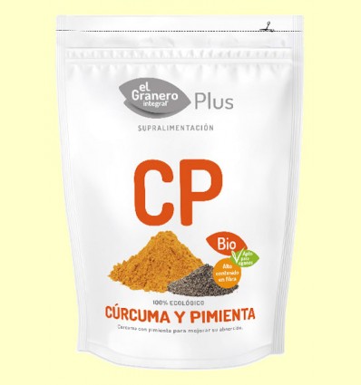 Cúrcuma y Pimienta Bio - El Granero - 200 gramos