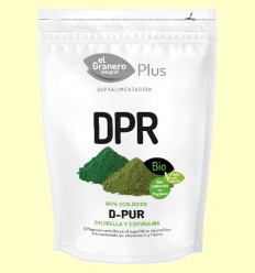 D-PUR - Chlorella y Spirulina Bio - El Granero - 200 gramos