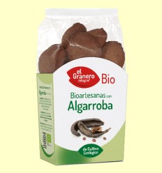 Galletas Artesanas con Algarroba Bio - El Granero - 220 gramos