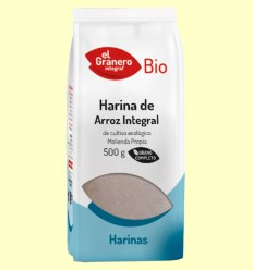 Harina de Arroz Integral Bio - El Granero - 500 gramos