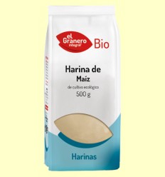 Harina de Maíz Bio - El Granero - 500 gramos 