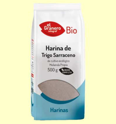 Harina de Trigo Sarraceno Bio - El Granero - 500 gramos 