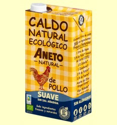 Caldo de Pollo Suave Eco - Aneto - 1 litro