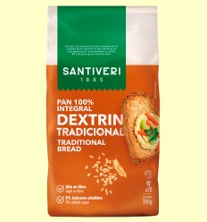 Pan Dextrin Integral Tradicional - Santiveri - 300 gramos