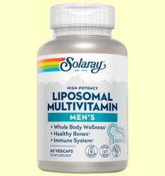 Liposomal Multivitamin Men's- Solaray - 60 cápsulas