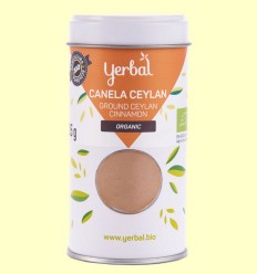 Canela Ceylan Molida Ecológica - Yerbal - 45 gramos