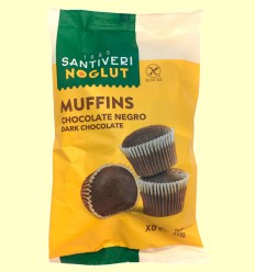Noglut Muffins Choco Negro - Santiveri - 210 gramos