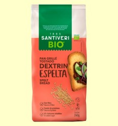 Pan Grillé Espelta Bio - Santiveri - 240 gramos