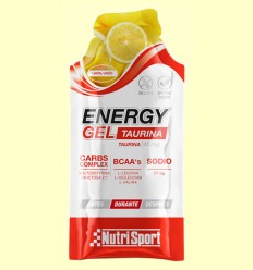 Gel Sport con Taurina Sabor Limón - NutriSport - 35 gramos