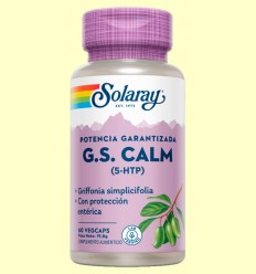 GS Calm - Solaray - 60 cápsulas vegetales