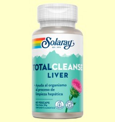 Total Cleanse Liver - Solaray - 60 cápsulas