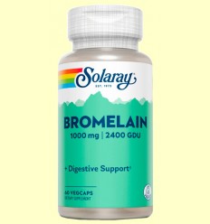 Bromelain 1000 mg - Bromelina - Solaray - 60 cápsulas