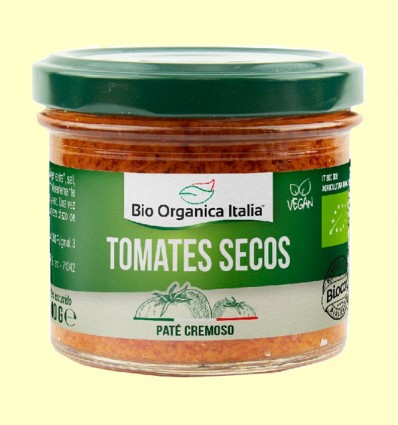 Paté de tomates secos - Bio Organica Italia - 100 gramos