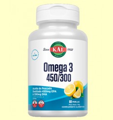 Omega 3 450/300 - Laboratorios Kal - 60 perlas