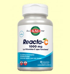 Reacta C 1000 mg - Vitamina C - Laboratorios Kal - 60 comprimidos