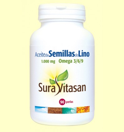 Aceite de semillas de lino - Sura Vitasan - 90 perlas