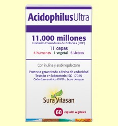 Acidophilus Ultra - Sura Vitasan - 60 cápsulas