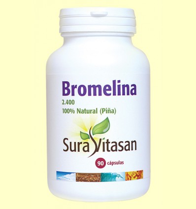 Bromelina 2.400 - Sura Vitasan - 90 cápsulas