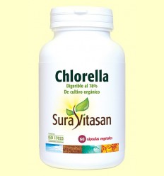 Chlorella - Micro alga verde - Sura Vitasan - 60 cápsulas