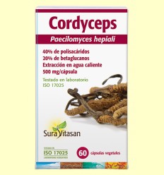 Cordyceps 500 mg - Sura Vitasan - 60 cápsulas