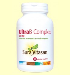 Ultra B Complex Coenzimada 50 mg - Sura Vitasan - 60 cápsulas