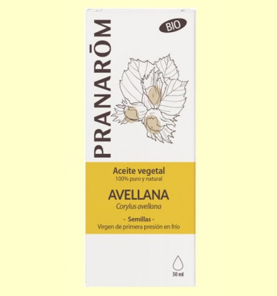 Aceite vegetal Avellana Vírgen Bio - Pranarom - 50 ml