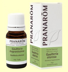 Gaulteria olorosa - Aceite esencial Bio - Pranarom - 10 ml 