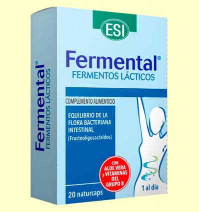 Fermental - Flora Intestinal - Laboratorios Esi - 20 cápsulas