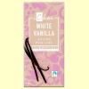 White Vanilla - Chocolate Vegano Blanco con Vainilla Bourbon Bio - iChoc - 80 gramos