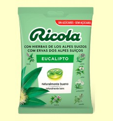 Caramelos Eucalipto Sin Azúcares - Ricola - 70 gramos