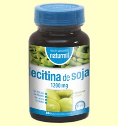 Lecitina de Soja 1200 mg - Naturmil - 60 perlas