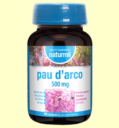 Pau d'Arco 500 mg - Naturmil - 90 comprimidos