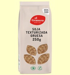 Soja Texturizada Gruesa - El Granero - 250 gramos