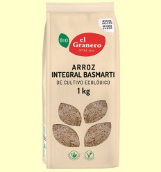 Arroz Integral Basmati Bio - El Granero - 1 kg 