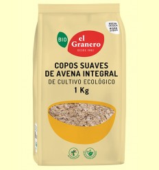 Copos Suaves de Avena Integral Bio - El Granero - 1 kg