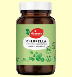 Chlorella Bio - El Granero - 180 comprimidos