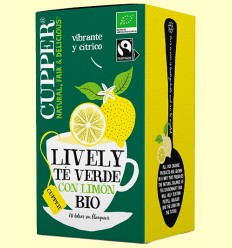 Té Verde con Limón Bio - Cupper - 20 bolsitas