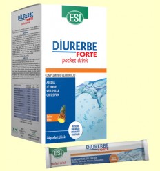 Diuerbe Forte Pocket Drink - Sabor Piña - Laboratorios Esi - 24 sobres