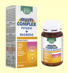 Multicomplex Potassium + Magnesium - Laboratorios ESI - 90 comprimidos