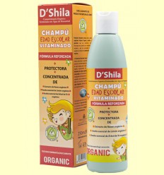 Champú Vitaminado Anti Parásitos - Especial Edad Escolar - D'Shila - 250 ml