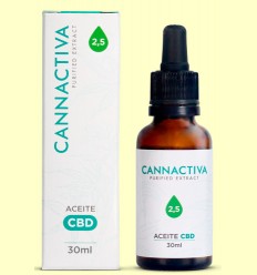 Aceite de CBD 750 mg - Cannactiva - 30 ml