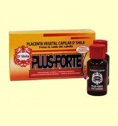 Placenta capilar vegetal Plus Forte - D'Shila - 4 viales de 25 ml