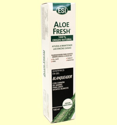 Dentífrico Gel Aloe Fresh Blanqueador - Laboratorios ESI - 100 ml