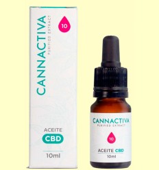 Aceite de CBD 10% 1000 mg - Cannactiva - 10 ml