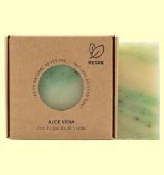 Jabón Natural Premium Aloe Vera - Laboratorio SyS - 100 gramos